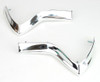 67 1967 Chevy Bel Air Biscayne Caprice Impala Upper Fender Eyebrow Trim Moldings