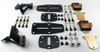 55 56 57 Chevy Car LS Engine Motor Mount Conversion Bracket Kit 1955 1956 1957