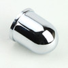 Chrome Plastic Spider Hub Cap Lug Nut Covers fits 3/4" or 13/16" Hex SET OF 24
