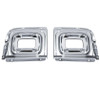 56 1956 Chevy Fender Park Light Housing Trim Panels Chrome USA DANCHUK