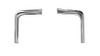 66 1966 Chevy Impala & Caprice Fender Eyebrow Trim Aluminum Moldings