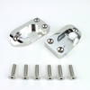 55 56 57 58 59 60 Chevy Cadillac Buick Oldsmobile Pontiac BILLET STAINLESS Door Latch Strikers
