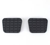 1960-1972 Chevy C10 C20 C30 Pickup Truck Brake & Clutch Rubber Pedal Pads PAIR