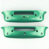 57 1957 Chevy Bel Air New Front 2 or 4 Door Armrests Arm Rest Assemblies GREEN