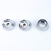 57 1957 Chevy Bel Air Chrome Dash Trim Indicator Bezel 3- PIECE NO RADIO Set New