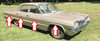 64 1964 Chevy BEL AIR 4 DOOR Fender Quarter Side Molding Trim Fastener Clip Set