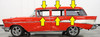 57 Chevy 4-DOOR 210 Bel Air Station Wagon Belt Roof Window Trim Molding Clip Set