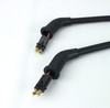 55-58 Chevy & 60-66 Chevy truck & 53-73 Corvette Chevy Park Tail Brake Light Turn Signal Wiring Pigtail Socket Plug with Rubber Conduit & Boots