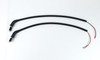55-58 Chevy & 60-66 Chevy truck & 53-73 Corvette Chevy Park Tail Brake Light Turn Signal Wiring Pigtail Socket Plug with Rubber Conduit & Boots