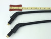 55-58 Chevy & 60-66 Chevy truck & 53-73 Corvette Chevy Park Tail Brake Light Turn Signal Wiring Pigtail Socket Plug with Rubber Conduit & Boots