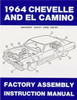 64 1964 Chevelle El Camino Factory Assembly Manual Book