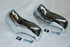 55 CHEVY CHROME FRONT TRIM BUMPER GUARDS PAIR