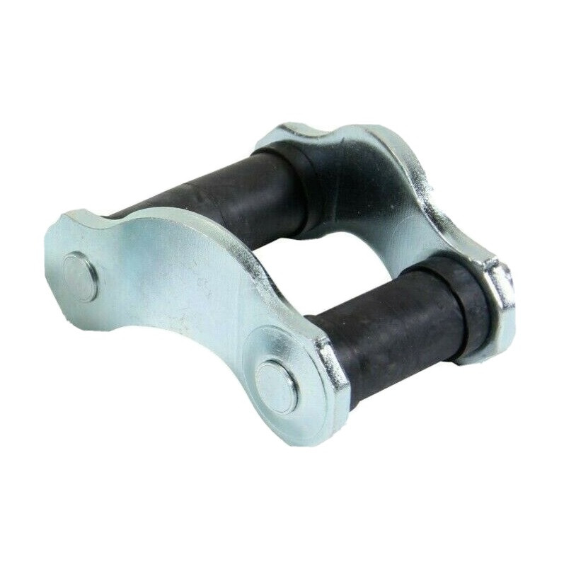 56 57 Chevy LEFT Rear Leaf Spring Shackle & Bushings 1956 1957 I5