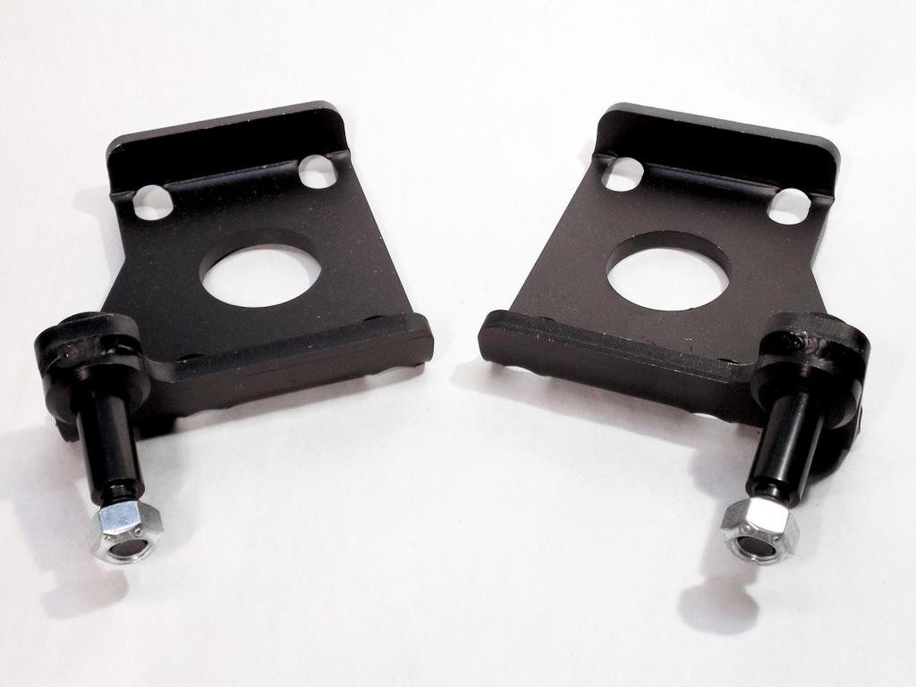 55 56 57 Chevy Rear Leaf Spring U-Bolt Lower Shock Mount Plates - I-5 ...