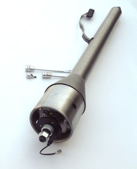 55 56 Chevy CPP Tilt Steel Steering Column Floor Shift 1955 1956 I5