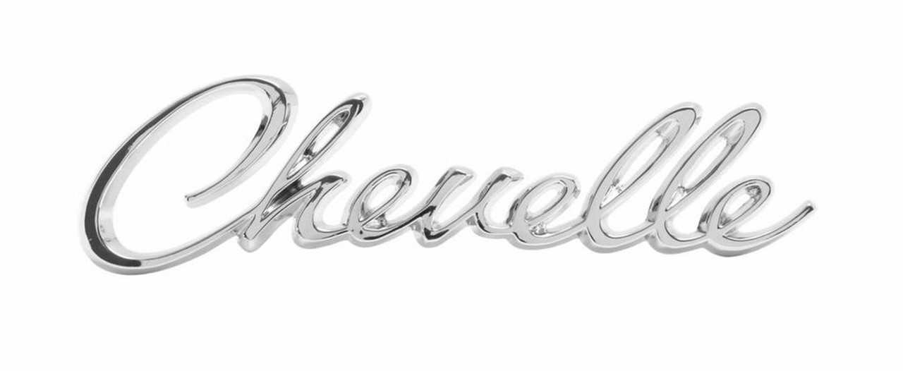 68 69 Chevy ' Chevelle ' Front Header Panel Trim Emblem I5 Classic Chevy