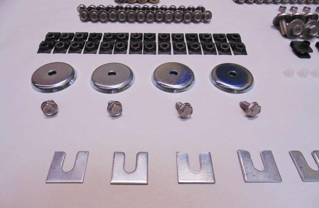 Stainless Front End Sheetmetal Bolt Kit – 68-72 Chevy Malibu, Chevelle, El Camino