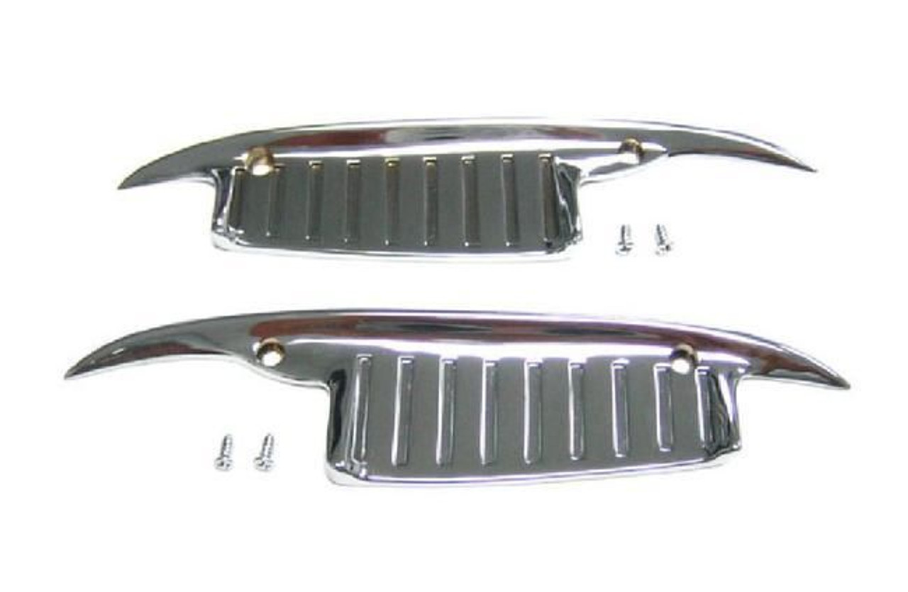 60 61 63 64 Chevy Impala Door Handle Nail Guards Knuckle Shields