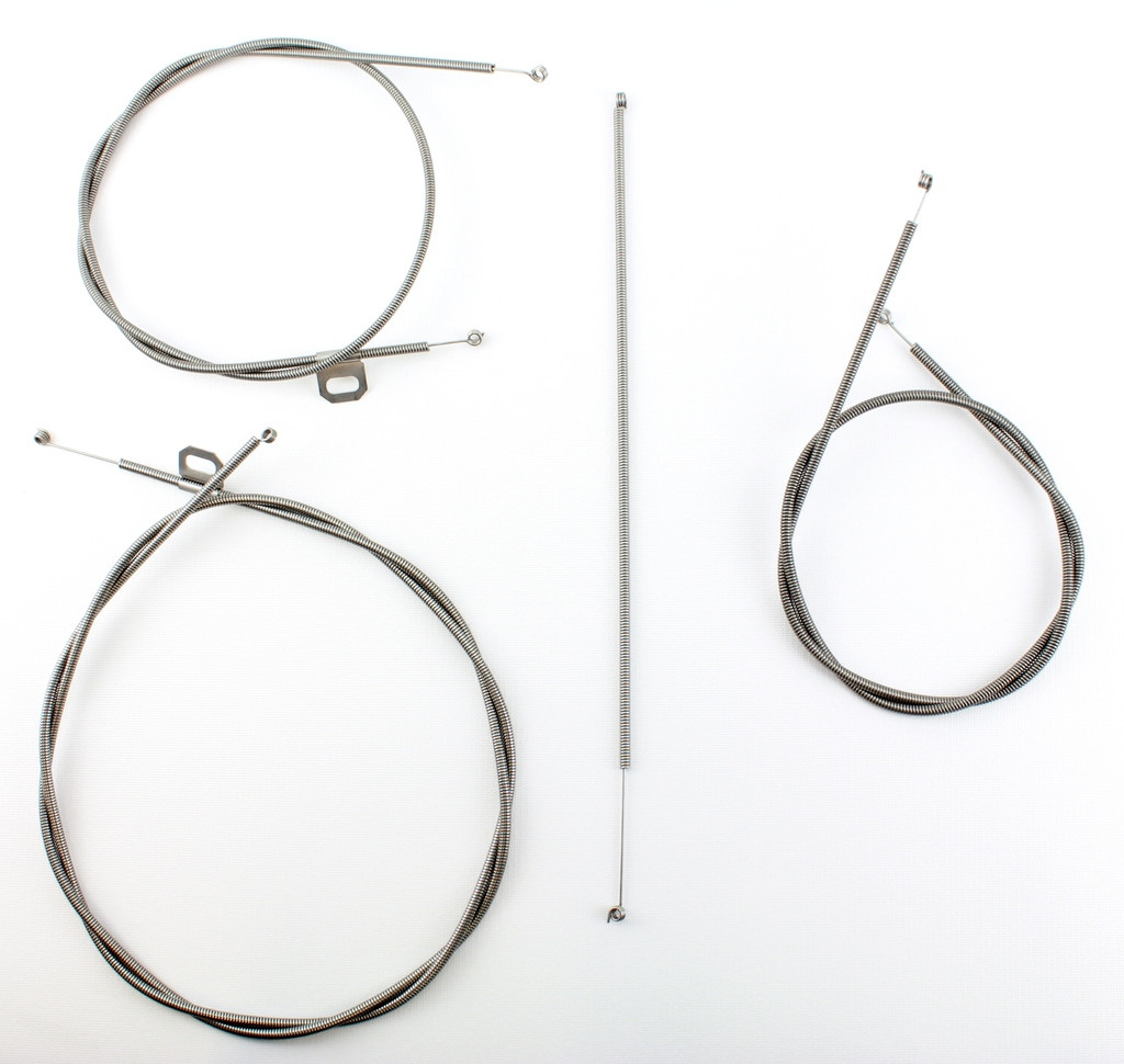 57 Chevy Chevrolet Heater And Fresh Air Vent Control Cables Set I5