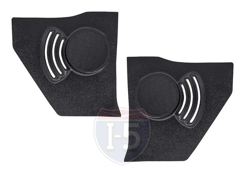 61 62 Chevy Impala Belair Biscayne Speaker Kick Panel Housings with 61