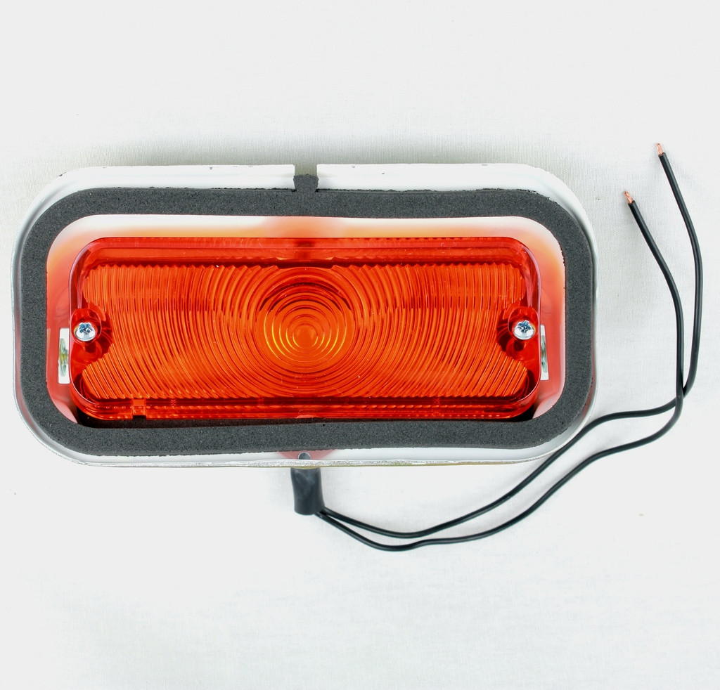 64 Chevy Impala BelAir Biscayne AMBER Park Light Turn Signal