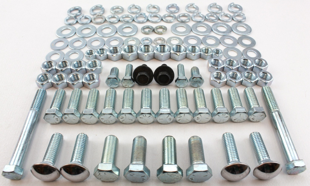 Buy 1955-1959 Chevy Or GMC Truck Bumper Bolt Set (Front & Rear) In - Foto 2