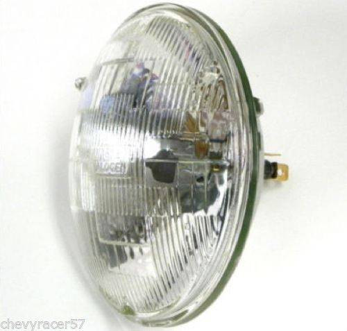 53/4" Halogen Glass Sealed Beam Hi Low Beam Headlight Head Light Headlamp Bulb I5 Classic Chevy