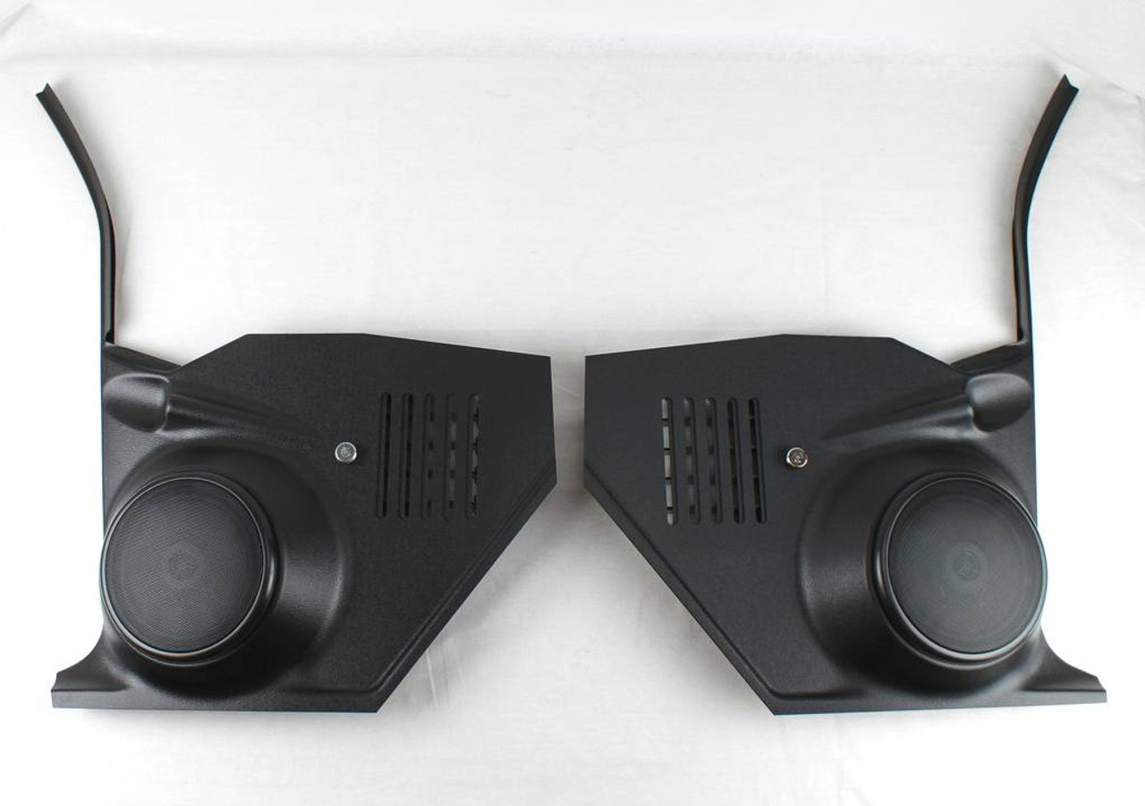 68 69 70 71 72 Chevy Nova Speaker Kick Panel Housings with Vents