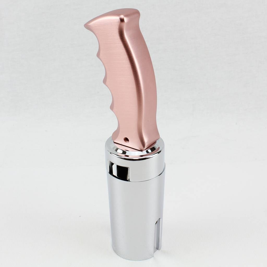 Brushed Rose Gold Gun Pistol Grip Shift Knob Kit 13 15 18 Eaton Fuller Peterbilt