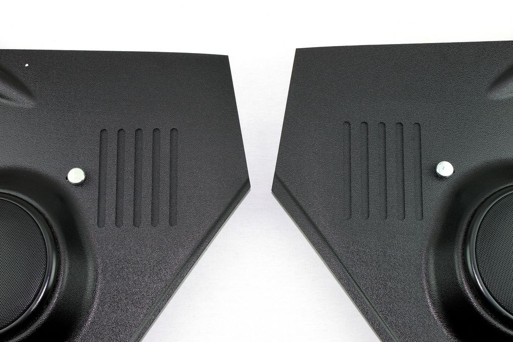 1966 66 1967 67 Chevy II Nova Kick Panel Speaker Housings 100 watt