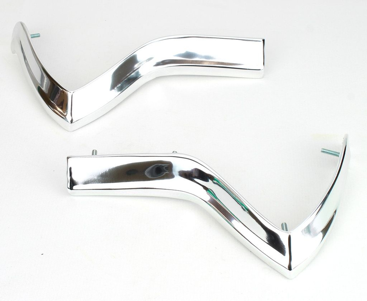 67 1967 Chevy Bel Air Biscayne Caprice Impala Upper Fender Eyebrow Trim  Moldings