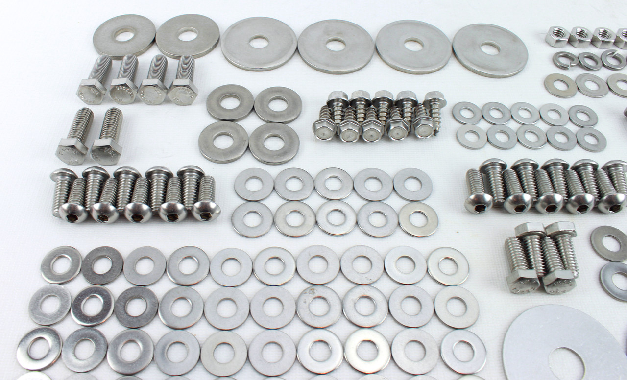 I-5 Classic Chevy Stainless Front End Sheetmetal Bolt Kit For 1970-1981 Camaro & Firebird