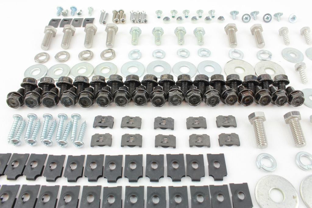 55 1955 Chevy Front End Sheet Metal Hood Hinge Fender Radiator Support ...