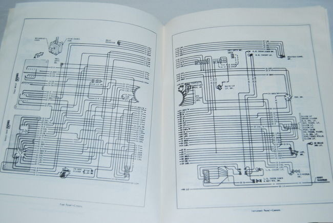 68 1968 Camaro Electrical Wiring Diagram Manual I5 Classic Chevy