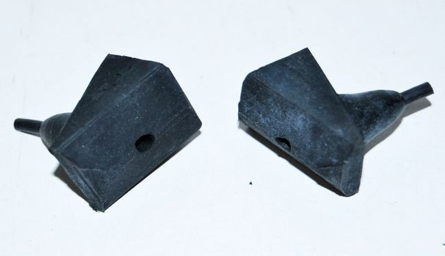 56 57 Chevy Hood To Fender Rubber Bumper Stops 1956 1957 I5 Classic