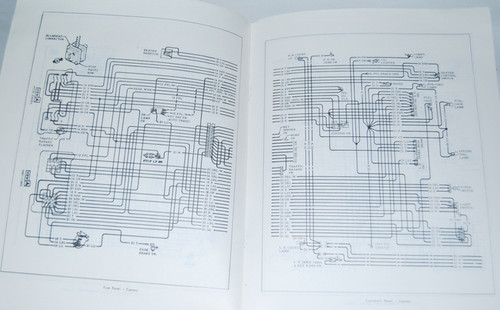 72 1972 Chevy Impala Electrical Wiring Diagram Manual - I-5 Classic Chevy