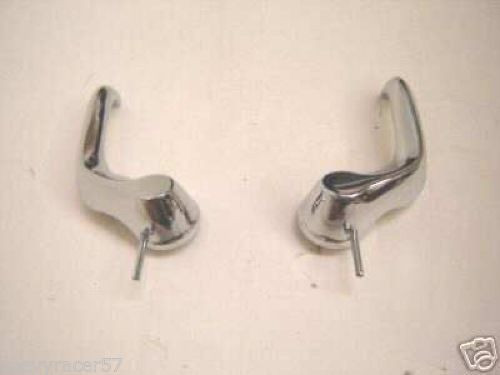 66 1966 67 1967 Chevelle Hardtop Vent Window Chrome Handles Pair New