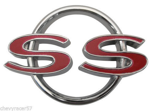 64 1964 CHEVY CHEVELLE SS REAR TRUNK LID EMBLEM NEW