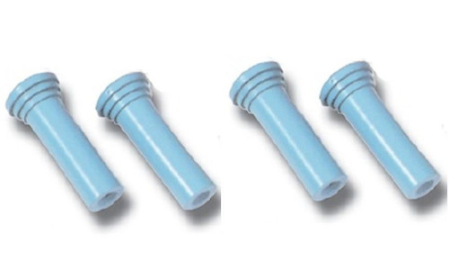 55 56 57 58 59 60 Chevy Set Of 4 Door Lock Knobs Light Blue