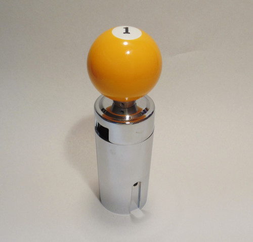 Yellow 1 Pool Ball Shift Knob Kit 13 15 18 Eaton Fuller Peterbilt Freightliner