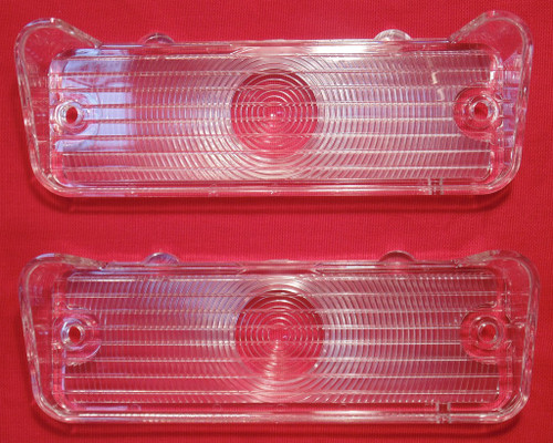 NEW 1964 CHEVROLET IMPALA BELAIR BISCAYNE SUPER SPORT PARK LIGHT LENSES PAIR