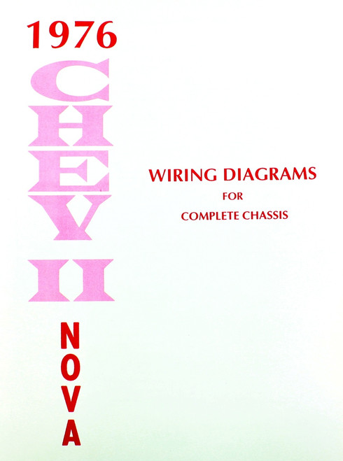 1973 73 Nova Chevy Ii Wiring Diagram Manual