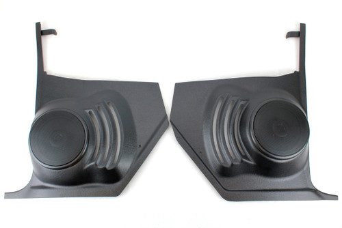 64 Chevy Impala Belair NO AIR Kick Panel Housings with 6.5