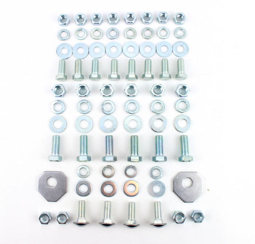 65 66 Chevy Bel Air Biscayne Impala REAR Bumper Bolts & Bracket Fastener Kit
