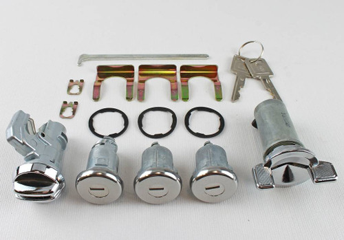 Complete Lock Set For 1962-64 Chevy II Nova – Doors, Trunk, Ignition & Glove Box Locks Kit