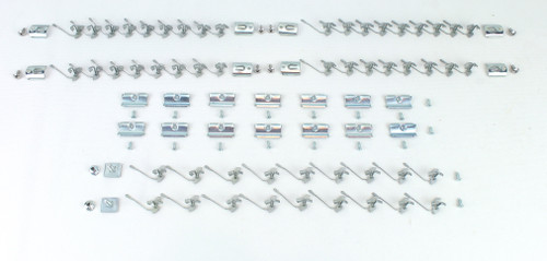 55 56 Chevy 2 Door 210 Station Wagon Side Belt Roof Window Trim Molding Clip Set