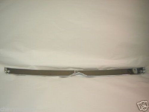 55 1955 Chevy Car Upper Grille Tie Support Bar Chrome New 