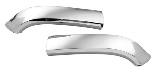 57 1957 CHEVY CHROME HOOD BAR FENDER EXTENSIONS