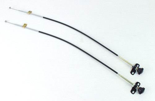 56 1956 Chevy Car Kick Panel Fresh Air Vent Under Dash Pull Cables & Knobs