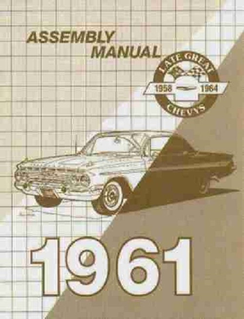 63 1963 Chevy Impala Factory Assembly Manual - I-5 Classic Chevy